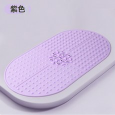 軟矽膠筋膜球磁石慢跑指壓板足底按摩墊家用加厚瑜珈圓形健身美體, 五區指壓板-紫90*50:如圖, 1個
