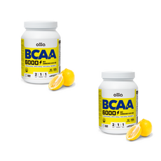 [1+1] 올라 BCAA 6000 맛있는 아미노산 보충제, 2개, 500g