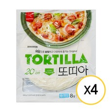 삼립 밀또띠아 8호 540g 냉동, 4개