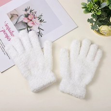 극세사 장갑걸레 2P 청소걸레 장갑 다용도 청소장갑 oji*34973mA, 화이트, 1개