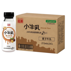 國農小牛奶 栗子牛乳, 24個裝, 215ml