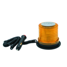 JG-1009 LED 경광등 12V 24V 시거잭 자석타입, 주황, 1개