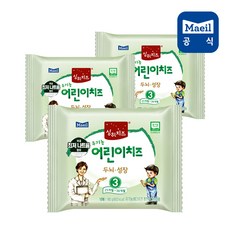 [매일유업] 상하치즈 어린이 치즈 3단계 40매 * 2개, 3단계 아기치즈, 18g, 80개