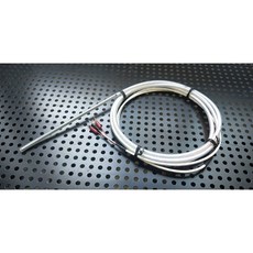 JENCHIA PT100 RTD熱電偶 3.8mm #304不鏽鋼 170mm 2分鐵氟龍管 3米鐵氟龍線 3芯, 1個, 3m