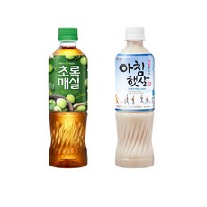 웅진 초록매실500ml 12개＋아침햇살500ml 12개