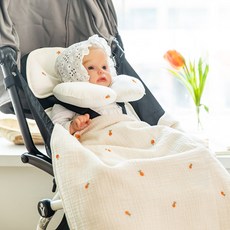 모데즈 아사 유모차 목쿠션, 오렌지