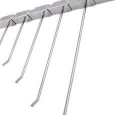 벽걸이타공판보드 타공판걸이 끼우는소품고리 상품진열판, 3) 200mm, 1개