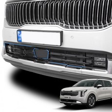 차량 장식 페이스리프트 튜닝 하단그릴 방충망 커버, 하단_전체호환, 1개