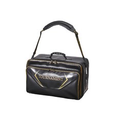 【民辰商行】23年 DAIWA TOURNAMENT FISHING BAG (D) 大型 磯釣用品收納 旅行包 收納包, 黑金色 (398827)