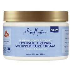 SheaMoisture Hydrate and Repair Moisturizing Curl Cream for Curly Hair Manuka Honey Yogurt Sulfate, SheaMoisture Hydrate and Repai