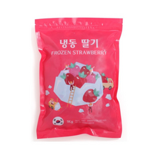 냉동 딸기(국내산), 3개