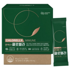 대상웰라이프 면역엔 클로렐라, 2.7g, 1개