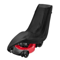 IBirdie 야외 방수 잔디 깎는 기계 커버 60.9cm(24인치) 65.9cm(25인치) 66cm(26인치) 푸시 잔디깎이 튼튼한 600D 내후성 자외선 차단 프로텍터 그외, 24-26 inches, 24-26 inches, 1개