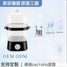 源頭廠家蒸鍋美容院殺菌消毒器家用商用理髮店加熱器蒸汽護理護膚, 黑色:110V美規US