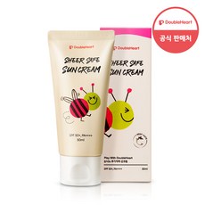 더블하트 무기자차 유아 데일리 선크림 SPF50+ PA++++, 1개, 50ml