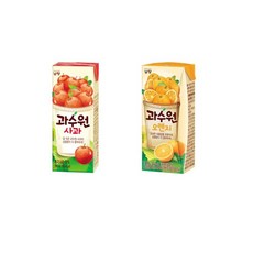 [남양] 과수원 사과 190ml x 24개 + 오렌지 190ml x 24개, 48개