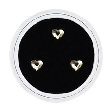 상자 치아 크리스탈 장식 도금 구강 위생 다양 모양