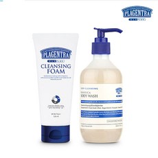 프라젠트라 무향 클렌징폼 120ml + 바디워시 300ml, 1개