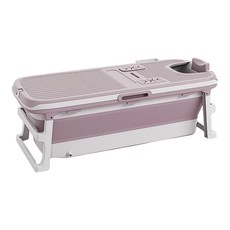 折疊浴缸 泡澡桶 摺疊澡盆 摺疊泡澡盆 游泳池 沐浴桶 兒童 折疊浴缸, 粉色, 1個