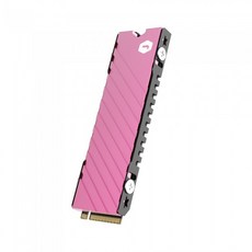 장우컴퍼니 JW-HTK10 M.2 NVMe SSD 방열판 (핑크)