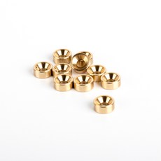 brass 황동 접시머리 나사용 마감 와셔 (10개입), 1개, 4.0mm나사용(외경10파이)
