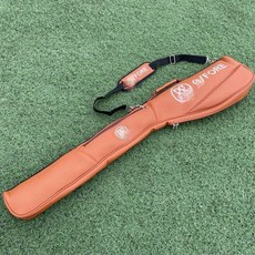 高爾夫球包 可摺疊軟槍包 超輕防水練習包 小槍包 軟包 男女練習袋, 棕色, 1個