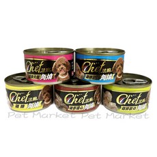 亞米亞米 法廚角燒極品肉罐 狗罐 90g, 1個, 雞排角燒 ( 90g )