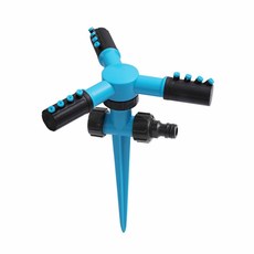 미란다 핀타입 스프링클러 PVC, 블루 + 블랙, 1개