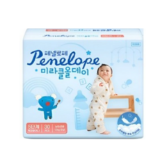 페넬로페 뉴 미라클 올데이 밴드형 기저귀 남여공용, 5단계, 30매