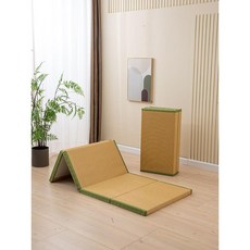 다다미 매트리스 접이식 스폰지 낮잠 사무실 바닥 싱글 가정용 침대 두꺼운 수면 코코넛 홈 매트, 150x190 두께 5CM