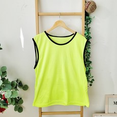 스포츠 팀 구별 조끼(형광)