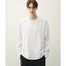 DRAW FIT 헤일 코튼 크롭 롱슬리브 티셔츠 [WHITE] 211823