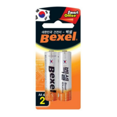 벡셀 알카라인 AA 건전지, 5개, 2개입