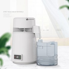 순수 증류기 4L 플라스틱 주전자 물 증류 스테인레스 스틸 정수기 치과 증류 장비 110V-240V, [00] 미국, [00] 110V, [23] M3