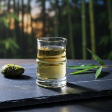 대나무 디자인 소주잔 집들이 선물 유리 술잔 홈술 이자카야, 1good day 9000-2 밤부 미니 소주잔 25m, 상세페이지 참조, 1개