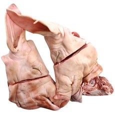 [대국맛짱] 국내산 [통 돼지머리 4등분 ] 돼지국밥 수육 [일요일/당일발송], 1개, 5.5kg