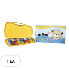 다벨 실로폰 DX-25K, 25판, YELLOW (노랑), 1개