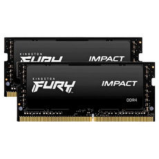 킹스톤 퓨리 임팩트 DDR4 노트북 메모리 3200MHz 8GB 게이밍 버전 2개입, 1세트, KF432S20IBK2/8