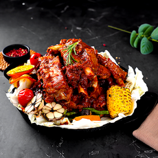 하이마블 인생폭립 바비큐 등갈비 양념폭립 바베큐 돼지갈비 홈파티 캠핑요리, 1개, 500g