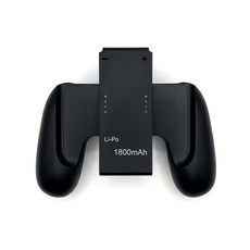 Joy-Con 專用充電握把 1800mAh 大容量電池, 黑, 1個, TNS-873