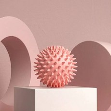 마사지 볼 근막 볼 근육 이완 마사지 요가 피트니스 어깨 목 발 마사지 하드 넥 멤브레인 경락, pink, 1개