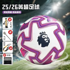 23/24 英超足球 5號成人比賽球, 1個, 2526英超白粉,5號球