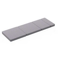 차량용폴딩매트 평탄화 suv 차박 뒷자리 자동차 접이식, 두께 5cm (퍼플)