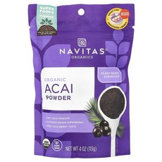 몸관리하세요 겨울입니다 Navitas Organics 유기농 아사이 분말 113g(4oz) 특별관리진행, NavitasOrganics유기농아사이분말113g4oz, 113g, 1개
