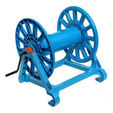 台灣熱賣 塑料卷線架 線繩收線器收納架線盤 塑料收線盤放線盤卷線盤繞線盤, 1個, 圖片籃色, 圖片籃色