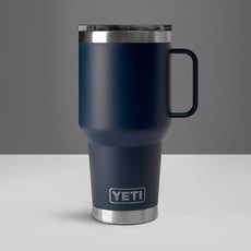 [정식수입] 예티 텀블러 램블러 트레블 머그 887ml 30oz (리브퍼콜라보 식약처인증), 1개, 네이비