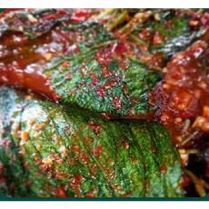 한정수량 향이 진한 생깻잎 무침 1kg 할인판매, 1개