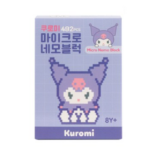 바니랜드 쿠로미 마이크로 네모블럭, 퍼플믹스, 20개