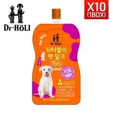 강아지간식 닥터할리 펫밀크 어덜트 10개입, 선택:단일상품, 1개