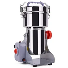 BEIJAMEI 건조 분말 기계 220V 곡물 야채 한약 옥수수 가루 고추 분쇄기 초극세 가정용 800G, 01 220V용, 02 Normal 800G